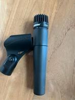 Shure SM57 incl. klem., Ophalen of Verzenden, Zo goed als nieuw, Instrumentmicrofoon