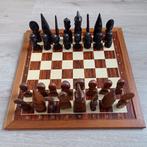 Vintage hand made schaakspel uit West Afrika
Afmetingen van, Ophalen of Verzenden, Gebruikt