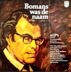 4-LP + 10"/LP  GODFRIED BOMANS - Bomans Was De Naam, Cd's en Dvd's, Vinyl | Nederlandstalig, Ophalen of Verzenden, Gebruikt, Levenslied of Smartlap
