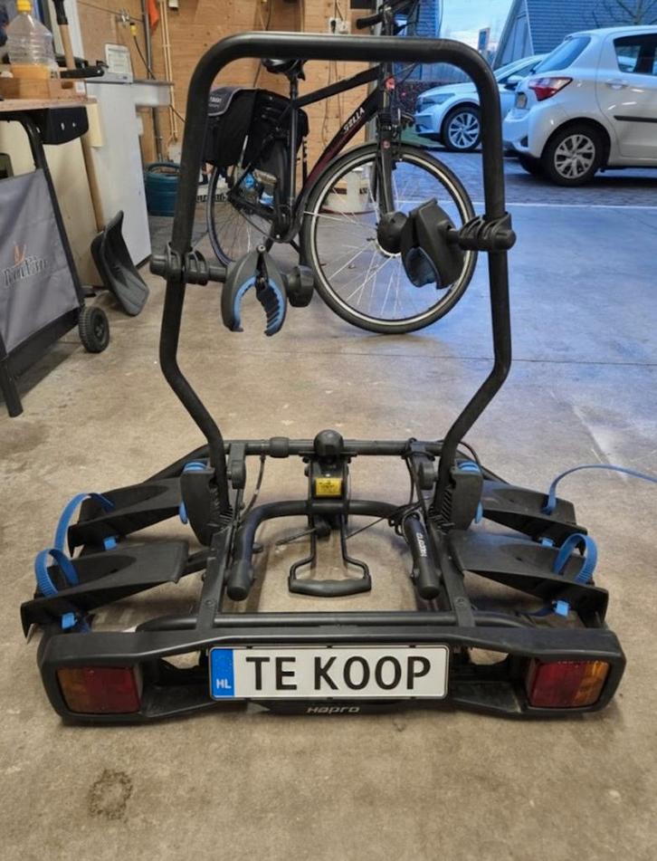 Hapro Atlas 2 Fietsdrager - Goede staat!, Auto diversen, Fietsendragers, Gebruikt, Trekhaakdrager, 2 fietsen, Ophalen of Verzenden