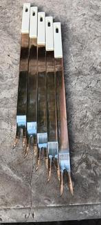 ABERT Italy 1973 stilistische fondue vorkjes set van 5, Huis en Inrichting, Ophalen of Verzenden, Zo goed als nieuw, Rvs of Chroom