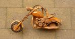 Motor  model  HARLEY DAVIDSON ? CHOPPER   hout kunstwerk, Ophalen of Verzenden, Zo goed als nieuw, Motoren