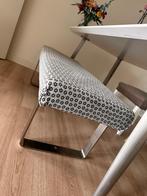 Bankje + stoelen eettafel, Huis en Inrichting, Stoelen, Ophalen, Overige materialen, Gebruikt, Overige kleuren
