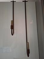 Twee prachtige luiken kandelaars van Puur wonen, Ophalen of Verzenden