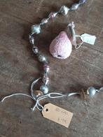 Oude kerstketting + watten peer roze.., Diversen, Ophalen of Verzenden, Zo goed als nieuw