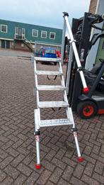 aanbouw steigertrap 5 treden, Ophalen, Trap, Zo goed als nieuw, Opvouwbaar of Inschuifbaar