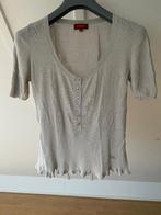 Burberry shirtje maat: 40/ L, Maat 38/40 (M), Ophalen of Verzenden, Grijs, Gedragen