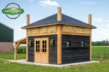 Grote Hooiberg als tuinhuis, berging of als dierenverblijf beschikbaar voor biedingen