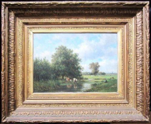 ==Willem Vester 1824-1895 ==, Antiek en Kunst, Kunst | Schilderijen | Klassiek, Ophalen of Verzenden