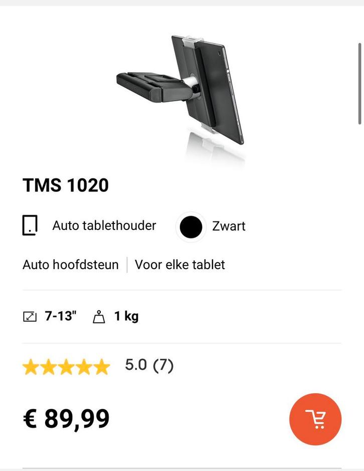 Vogel's PMC 115 ipad houder tablet houder, Audio, Tv en Foto, Luidsprekers, Nieuw, Overige typen, Minder dan 60 watt, Overige merken