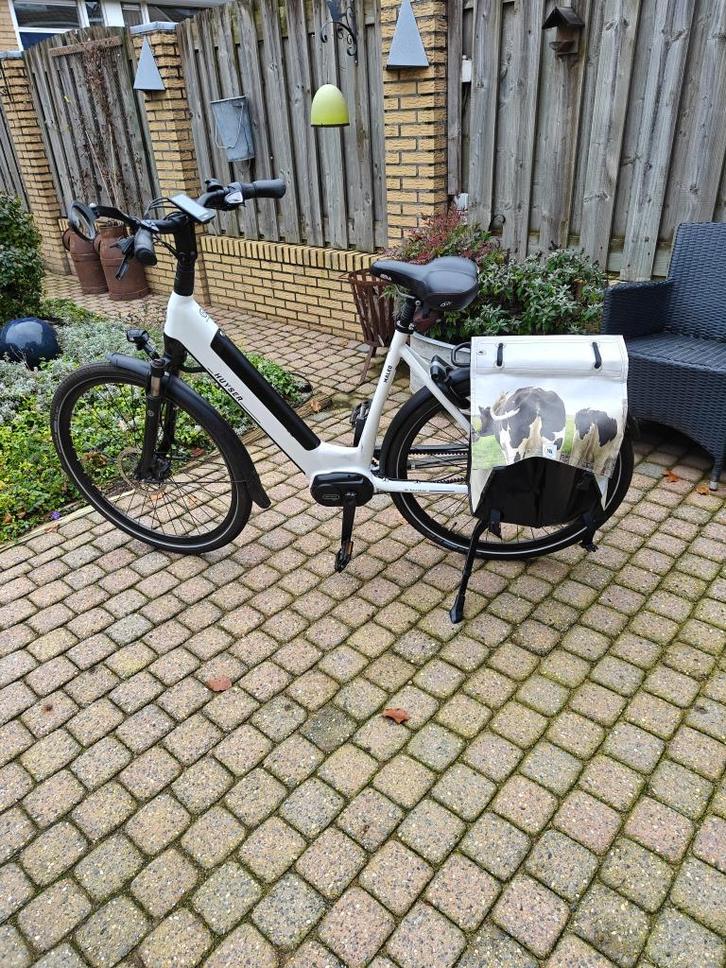 Huyser Maleo electrische damesfiets, Fietsen en Brommers, Elektrische fietsen, Gebruikt, Overige merken, 55 tot 59 cm, 50 km per accu of meer