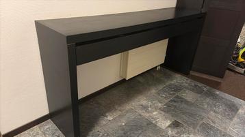 IKEA kaptafel kleur zwart 190x43x90cm (lxdxh) beschikbaar voor biedingen