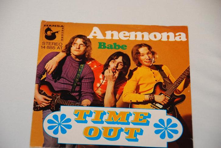 Time Out – Anemone / Babe 7” Single Vinyl, Cd's en Dvd's, Vinyl Singles, Gebruikt, Single, Rock en Metal, 7 inch, Ophalen of Verzenden