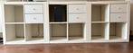 IKEA KALLAX kasten – wit – met lades, Huis en Inrichting, Kasten | Wandmeubels, Ophalen, Zo goed als nieuw, Minder dan 150 cm