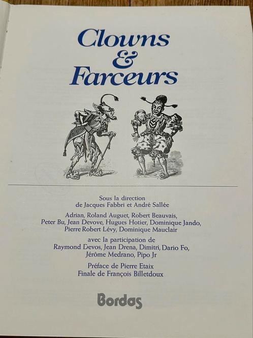 Circus! Circusboek, origineel! Clowns & Farceurs - 1982, Verzamelen, Overige Verzamelen, Ophalen of Verzenden