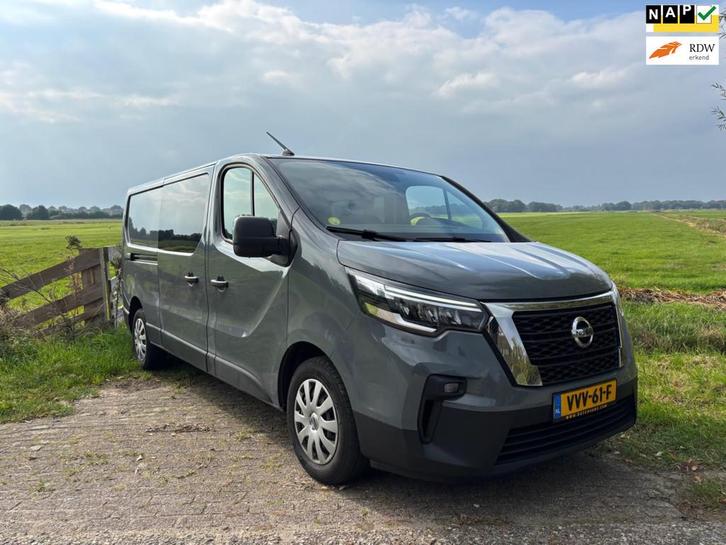 Nissan Primastar 2.0 dCi L2H1 Acenta, Dubbele cabine, Lage k, Auto's, Bestelauto's, Bedrijf, Te koop, ABS, Airbags, Airconditioning