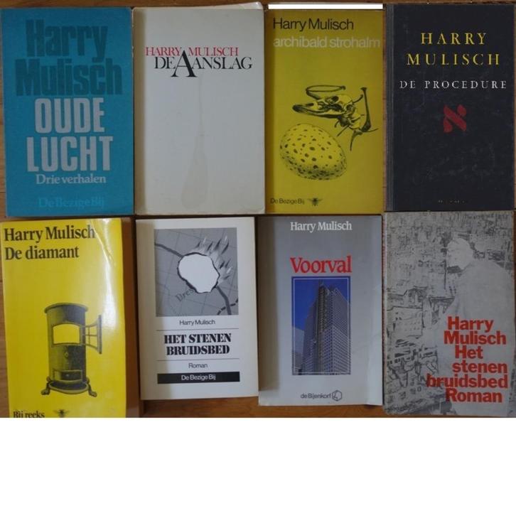 8x Mulisch, oa de aanslag, het stenen bruidsbed, oude lucht, Boeken, Literatuur, Gelezen, Nederland, Ophalen of Verzenden