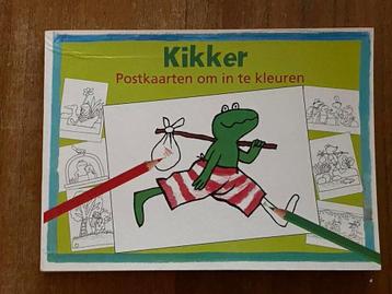 Max Velthuijs Kikker 19 postkaarten om in te kleuren, 2018 beschikbaar voor biedingen