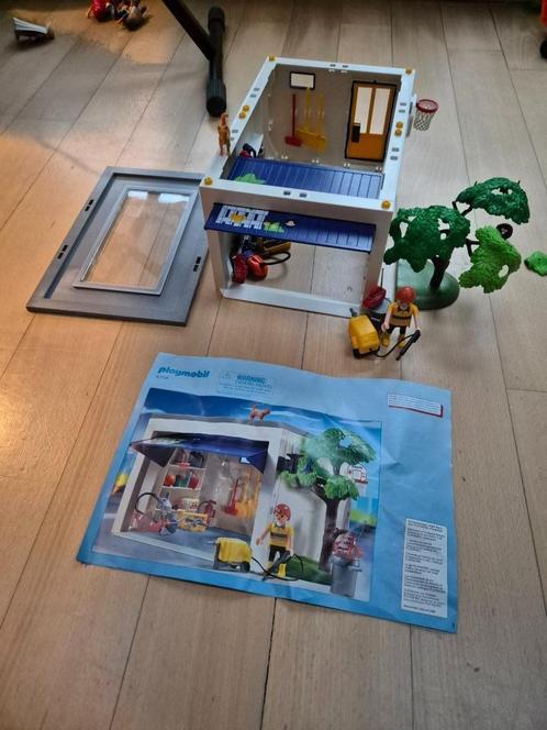 Playmobil Garage, Kinderen en Baby's, Speelgoed | Playmobil, Zo goed als nieuw, Complete set, Ophalen