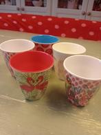 Melamine bekers, Huis en Inrichting, Keuken | Servies, Overige materialen, Gebruikt, Overige typen, Ophalen of Verzenden