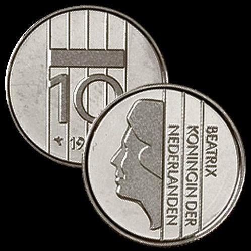 10 cent beatrix UNC, Postzegels en Munten, Munten | Nederland, 50 gulden, Koningin Beatrix, Ophalen of Verzenden