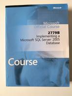Microsoft SQL Server 2005 Database Cursus 2780B, Programmeertaal of Theorie, Ophalen of Verzenden, Zo goed als nieuw, Microsoft