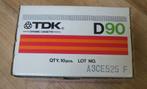 TDK cassettebandjes 10 stuks in originele omdoos van TDK, Cd's en Dvd's, Cassettebandjes, 2 t/m 25 bandjes, Overige genres, Ophalen of Verzenden