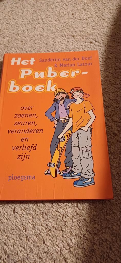 Sanderijn van der Doef - Het puberboek, Boeken, Kinderboeken | Jeugd | onder 10 jaar, Zo goed als nieuw, Non-fictie, Ophalen of Verzenden