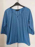 Leuk blauw shirt met driekwart mouwen., Ophalen of Verzenden, Gedragen, Blauw