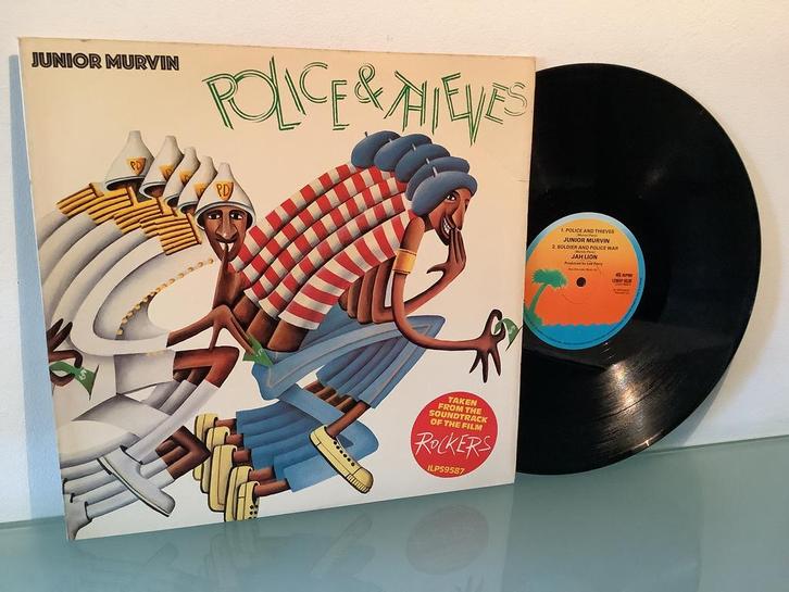 Junior Murvin ‎– Police And Thieves Vinyl, 12” REGGAE, Verzamelen, Muziek, Artiesten en Beroemdheden, Zo goed als nieuw, Cd of Plaat