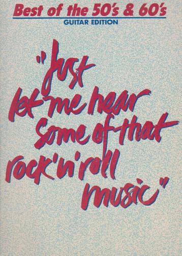 Best of the 50's & 60's - GUITAR EDITION beschikbaar voor biedingen
