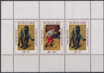 Suriname blok No.573 XXX. ADV. no.62 IJ. beschikbaar voor biedingen