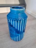 Handgemaakte Blauwe Keramieken Vaas, Ophalen