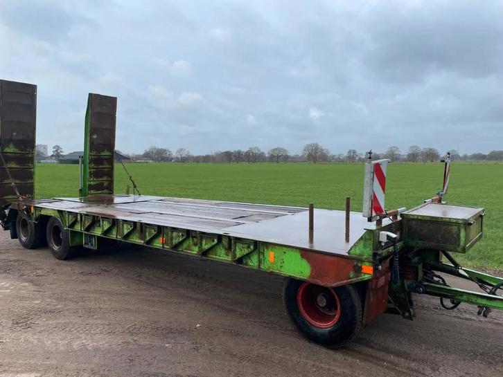 dieplader Platte vloer aanhanger, Zakelijke goederen, Agrarisch | Werktuigen, Overige, Overige typen