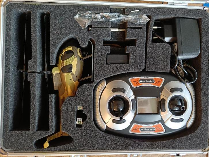 Nine Eagles Bravo 3 RC Helicopter – Complete Set, Hobby en Vrije tijd, Modelbouw | Radiografisch | Helikopters en Quadcopters