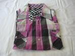 blouse met korte mouw, Ophalen of Verzenden, Zo goed als nieuw, Blauw