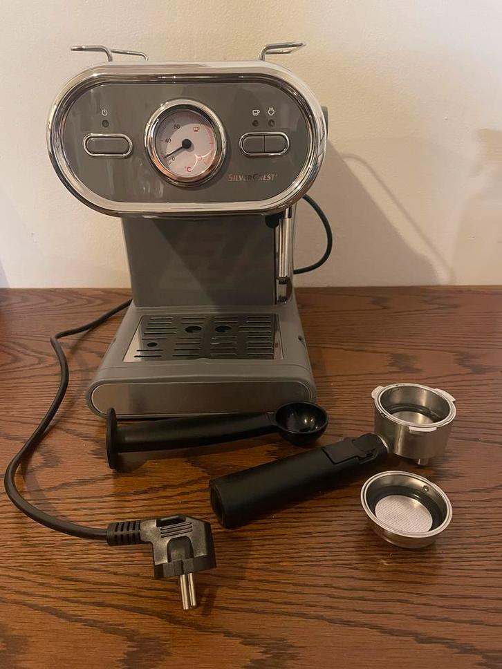 Espresso machine, pistol machine, coffee machine, Witgoed en Apparatuur, Koffiezetapparaten, Gebruikt, Gemalen koffie, Espresso apparaat