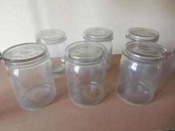 Weckpotten, 100 stuks + 2 weck ketels  beschikbaar voor biedingen