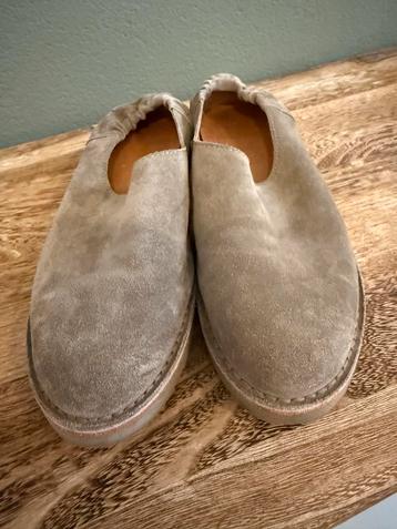 Shabbies Amsterdam suède loafers – beige taupe beschikbaar voor biedingen