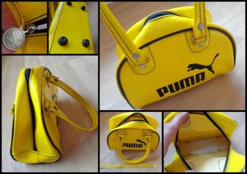 PUMA MINI vintage geel klein tasje jaren'90