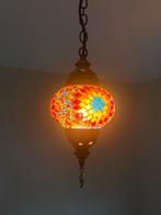 Mozaïek hanglamp - oosters, Huis en Inrichting, Lampen | Hanglampen, Ophalen, Zo goed als nieuw, Glas, Minder dan 50 cm