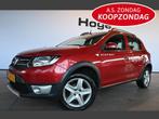 Dacia Sandero 0.9 TCe Stepway Lauréate Airco Cruise control, Auto's, Dacia, Stof, Gebruikt, Met garantie (alle), Origineel Nederlands