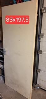 Brandwerende binnendeur - 83x197,5 cm, Doe-het-zelf en Verbouw, Deuren en Horren, Gebruikt, 80 tot 100 cm, Binnendeur, Ophalen of Verzenden