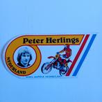 Mooie oude sticker.   Motorcross.   Peter Herlings., Ophalen of Verzenden, Zo goed als nieuw