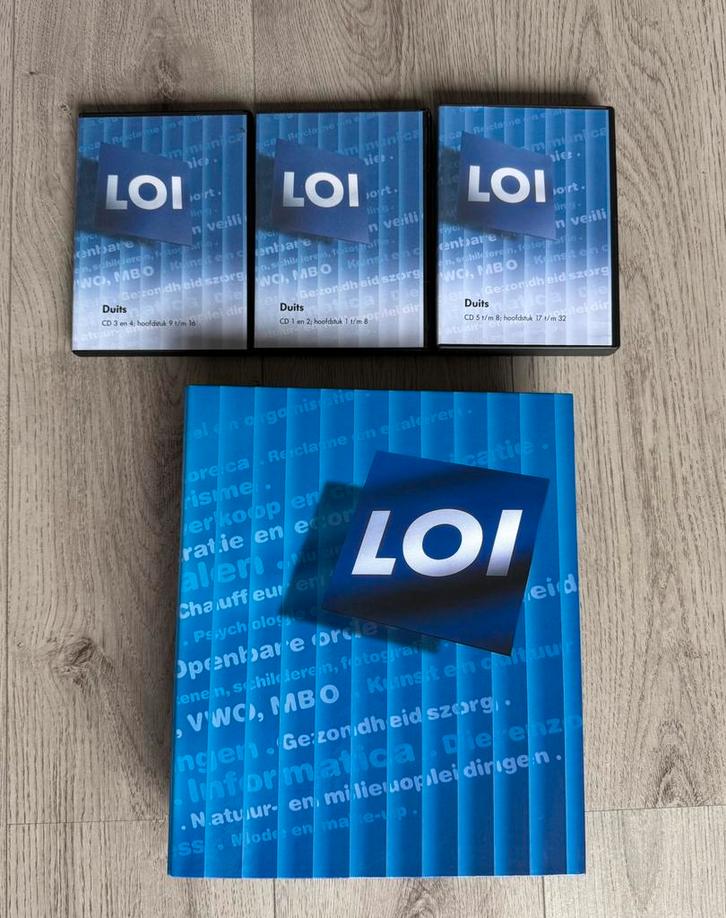 LOI cursus Duits – compleet met cd’s & map – Nieuw, Boeken, Studieboeken en Cursussen, Nieuw, Alpha, Ophalen of Verzenden