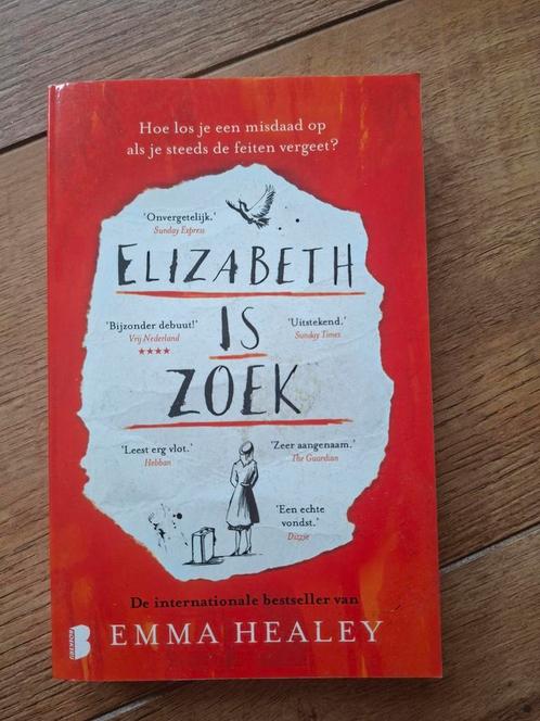 Elizabeth is zoek - Emma Healey, Boeken, Thrillers, Gelezen, Europa overig, Ophalen of Verzenden