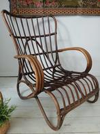 Rotan lounge stoel, Ophalen, Zo goed als nieuw, Riet of Rotan