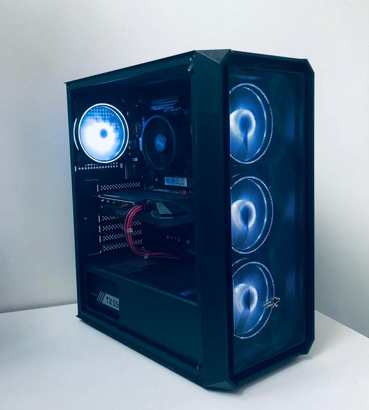 Gaming PC (Ryzen 5; GTX 1660S), Computers en Software, Desktop Pc's, Zo goed als nieuw, 4 Ghz of meer, HDD, SSD, 16 GB, Met videokaart