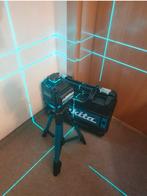 Laserwaterpas, 4D, 16 lijnen, blauw, water- en stofbestendig, Doe-het-zelf en Verbouw, Meetapparatuur, Ophalen of Verzenden, Zo goed als nieuw