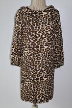 Essentiel Antwerp Panterprint Jurk Maat 40 / L, Info@essentiel-antwerp.com, Bruin, Maat 42/44 (L), Ophalen of Verzenden